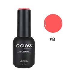 Q.GLOSS Gel Polish #8