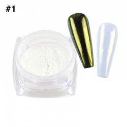 Mirror Chrome Powder #1 - (1/8oz)