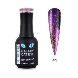 Galaxy Cat Eye Gel Polish #1