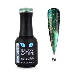 Galaxy Cat Eye Gel Polish #6