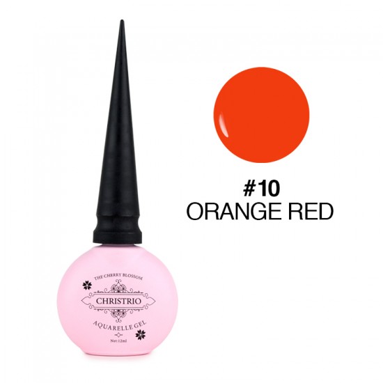 Aquarelle Gel - #10 Orange Red