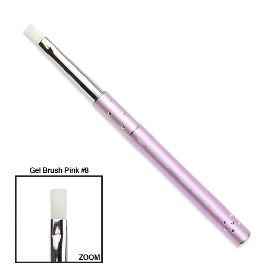 Premium Compact Gel Brush #8
