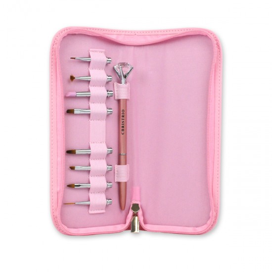 Pink Diamond Brush Set 