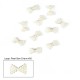 Pearl Bow Charms #05 - (Large 100 pcs)