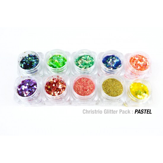 12 Packs: 12 ct. (144 total) Rainbow Jumbo Glitter Pack by Creatology™