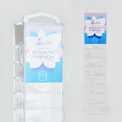 Stealth French Nail Tips - Clear 100 pcs