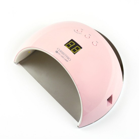 48W Pearl LED/UV Lamp - PINK **OUT OF STOCK**